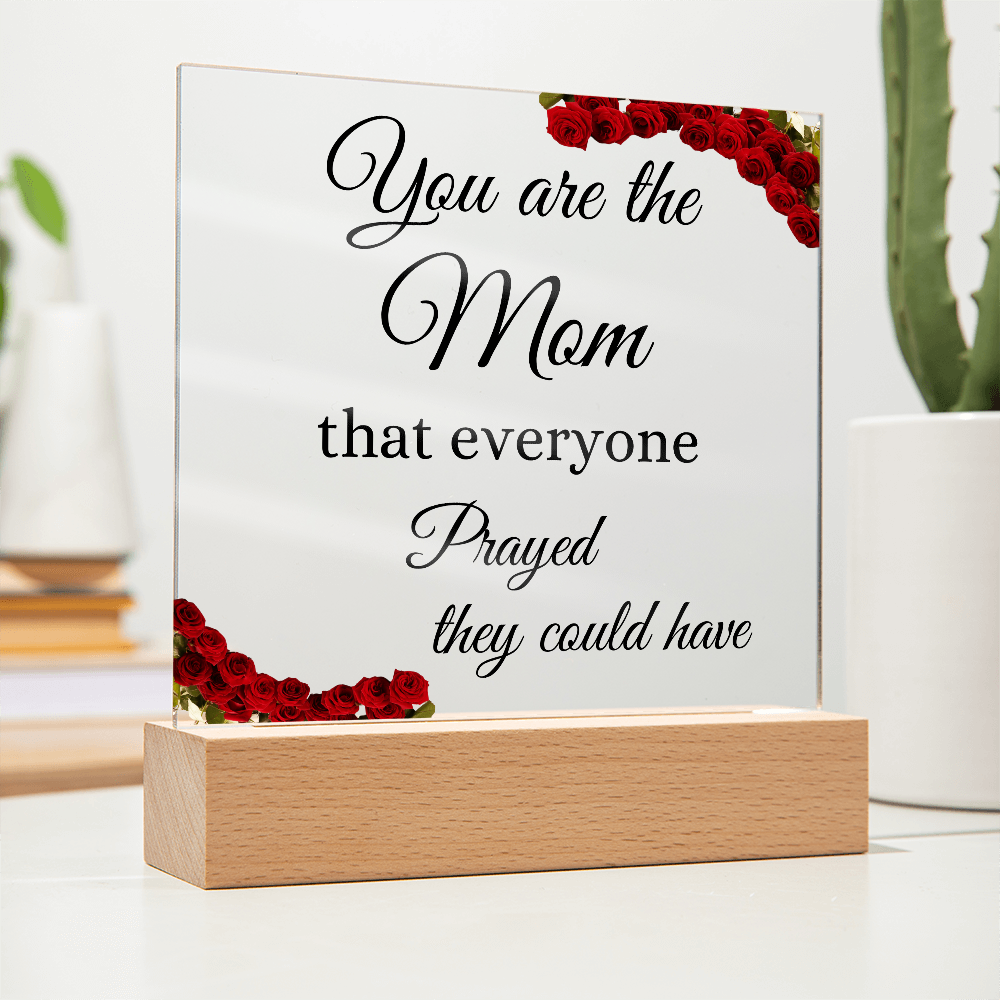 Mom, Gifted with the Mom I Needed, The Blessing I Waited For, A Prayer Answered in Her, Praying mother