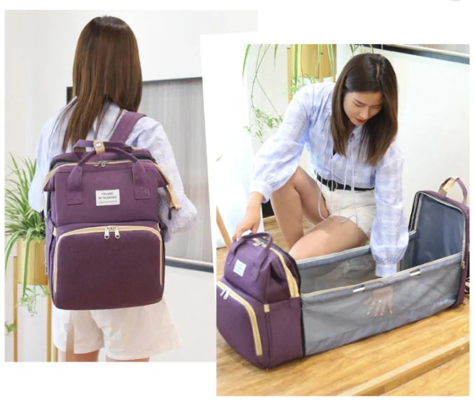 The Backpack Crib, Portable Crib, Expandable Crib