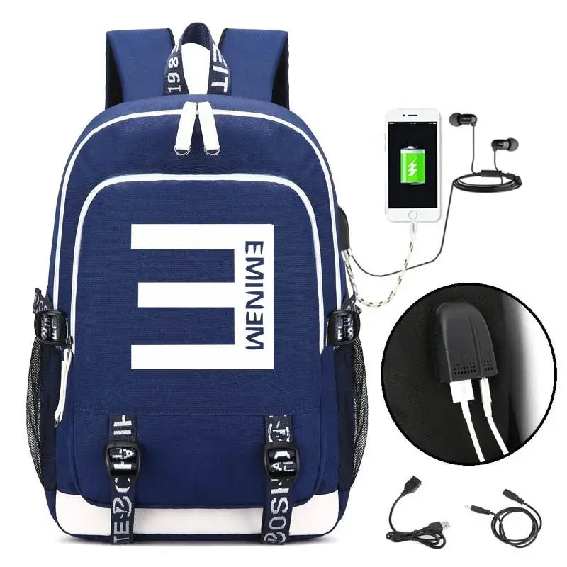 Back to school, USB Charging Backpack