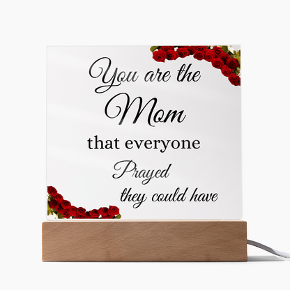 Mom, Gifted with the Mom I Needed, The Blessing I Waited For, A Prayer Answered in Her, Praying mother