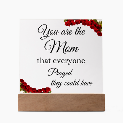 Mom, Gifted with the Mom I Needed, The Blessing I Waited For, A Prayer Answered in Her, Praying mother