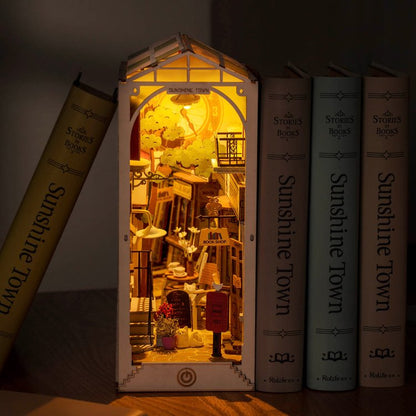 3D Book Nook Puzzle, Book, Bookshelf, Puzzle